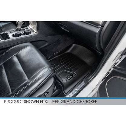 Smart Trim™ Floor Liners For 2016-2025 Dodge Durango ((2nd Row Bench))