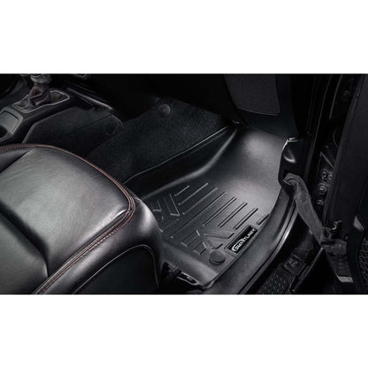 SMARTLINER Floor Liners for 2021-2025 Jeep Wrangler 4xe (Without Trail-Rail system)