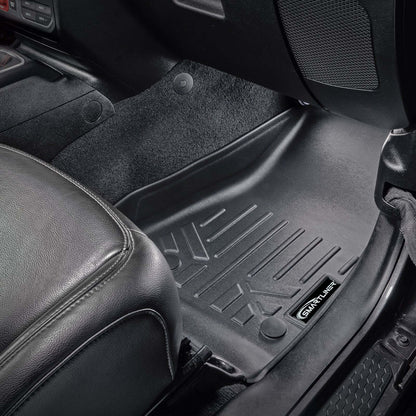 SMARTLINER Floor Liners for JL New Body 2018-2024 Jeep Wrangler Unlimited without Subwoofer (no JK)