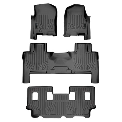 Smart Trim™ Floor Liners For 2007 - 2017 Ford Expedition EL/Lincoln Navigator L ((2nd Row Bench) or Console)