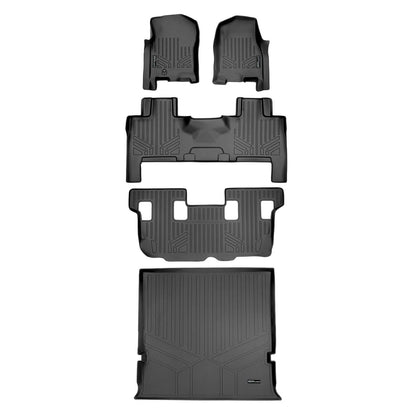 Smart Trim™ Floor Liners For 2007 - 2010 Ford Expedition/Lincoln Navigator (with Console)