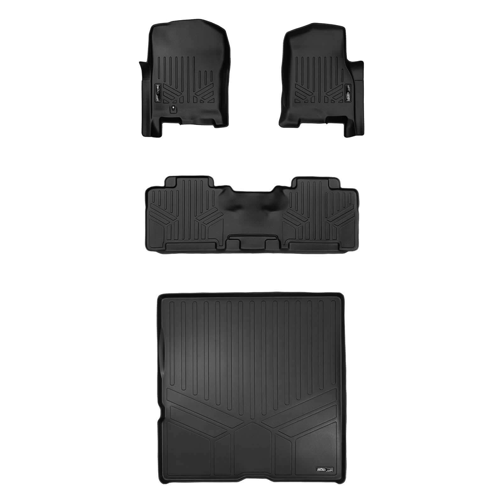 Smart Trim™ Floor Liners For 2007 - 2010 Ford Expedition/Lincoln Navigator (with Console)