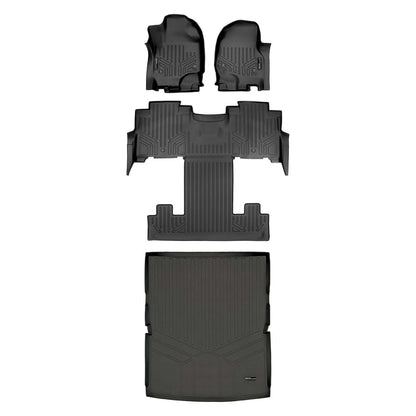 Smart Trim™ Floor Liners For 2018-2024 Lincoln Navigator 2nd Row Bucket Seats (Only Max or L)