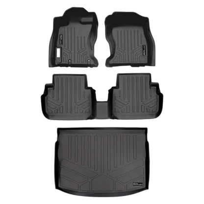 SMARTLINER Floor Liners for 2018-2023 Subaru Impreza Hatchback (No Sedan) and Crosstrek All Models
