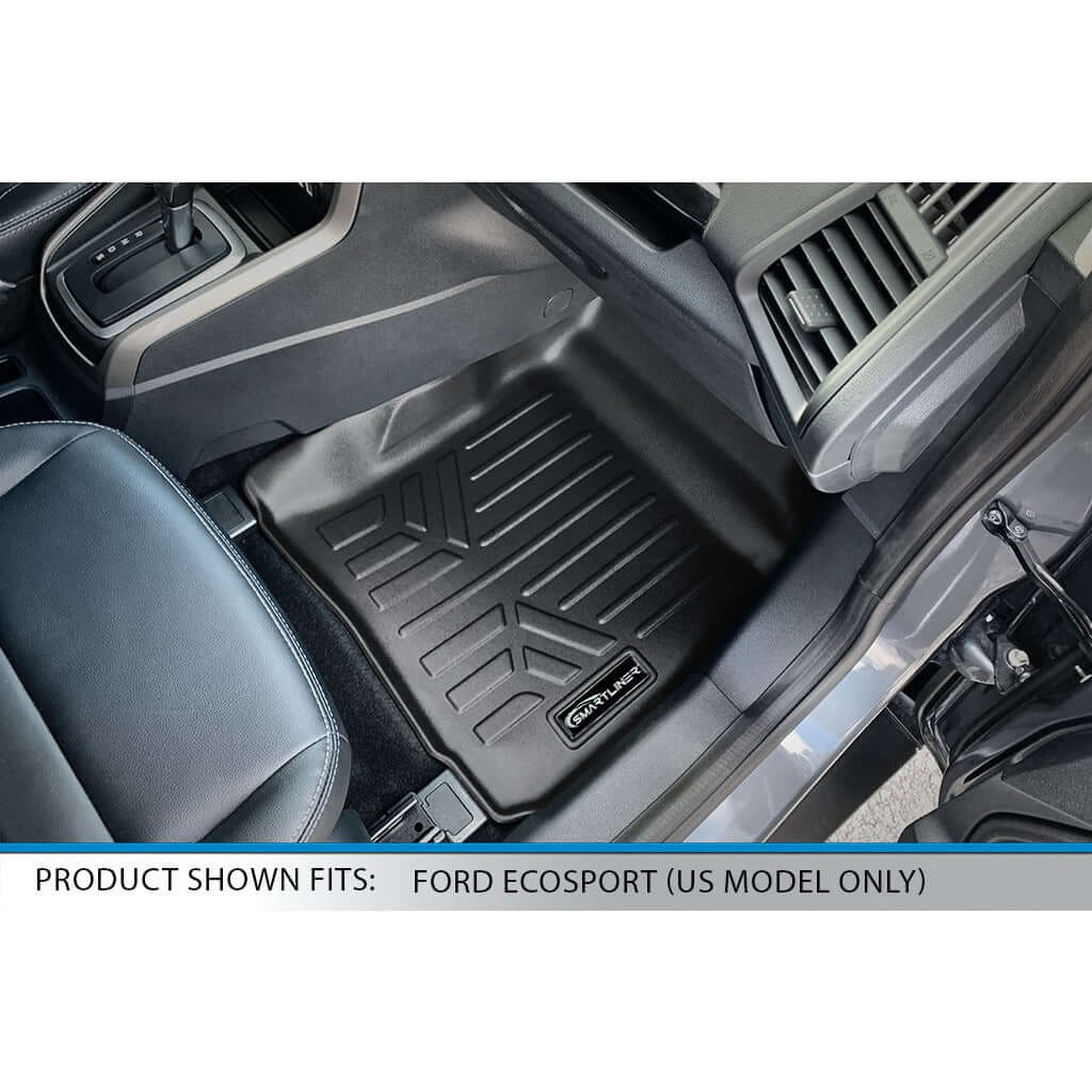 SMARTLINER Floor Liners for 2017-2026 Ford F-250/F-350 SuperCab (1st Row Bucket)