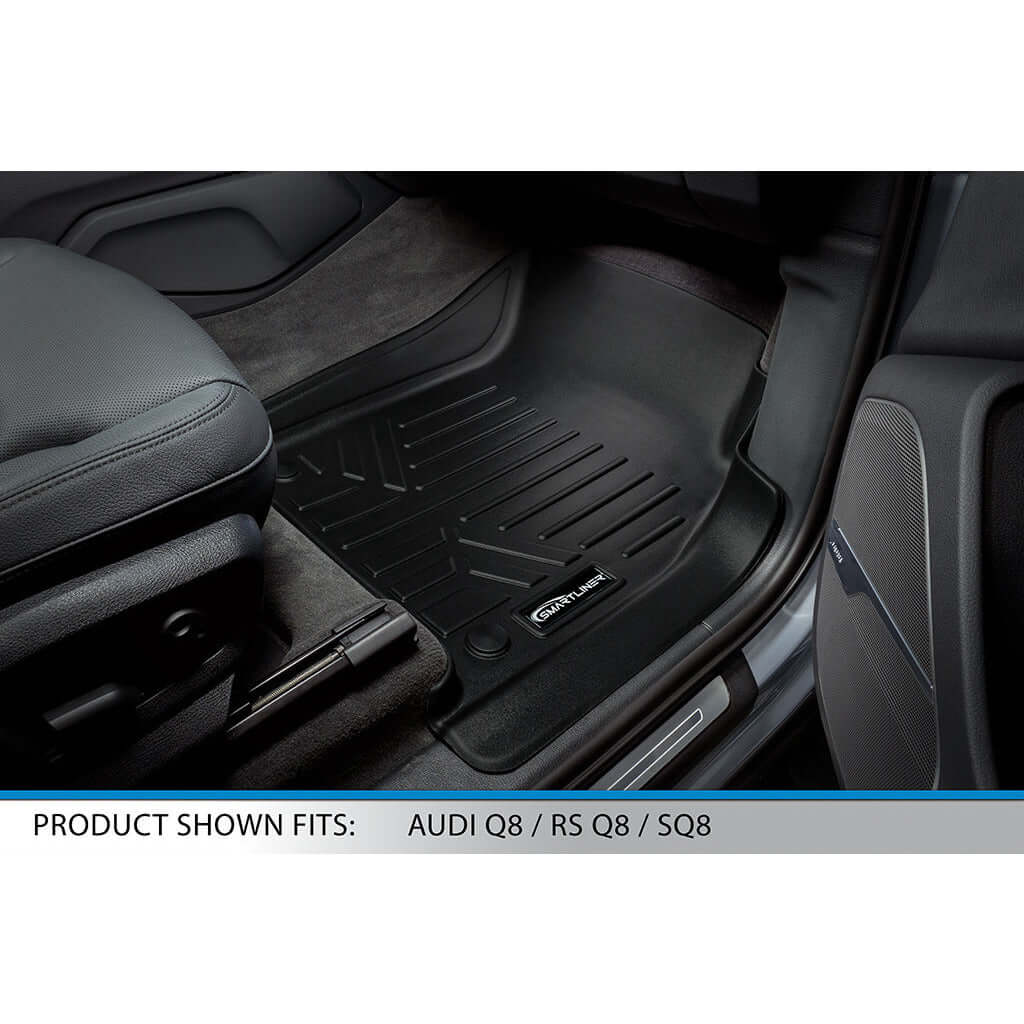 SMARTLINER Floor Liners for 2019 - 2025 Audi Q8 / 2024 - 2025 Q8 Sportback E-Tron