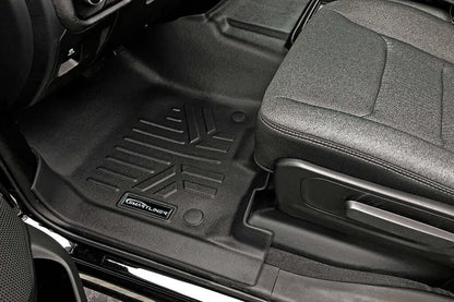 SmartCoverage™ Floor Liners For 2019-2024 Ram 1500 Crew Cab with First Row Bench Seat