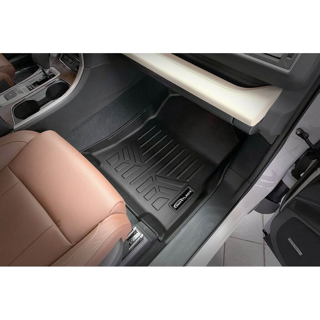 Smart Trim™ Floor Liners For 2019-2026 Subaru Ascent (2nd Row Bucket) and No Subwoofer in the Cargo Area