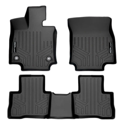 SMARTLINER Floor Liners for 2021-2025 Toyota RAV4 Prime (Without Subwoofer in Cargo Area)