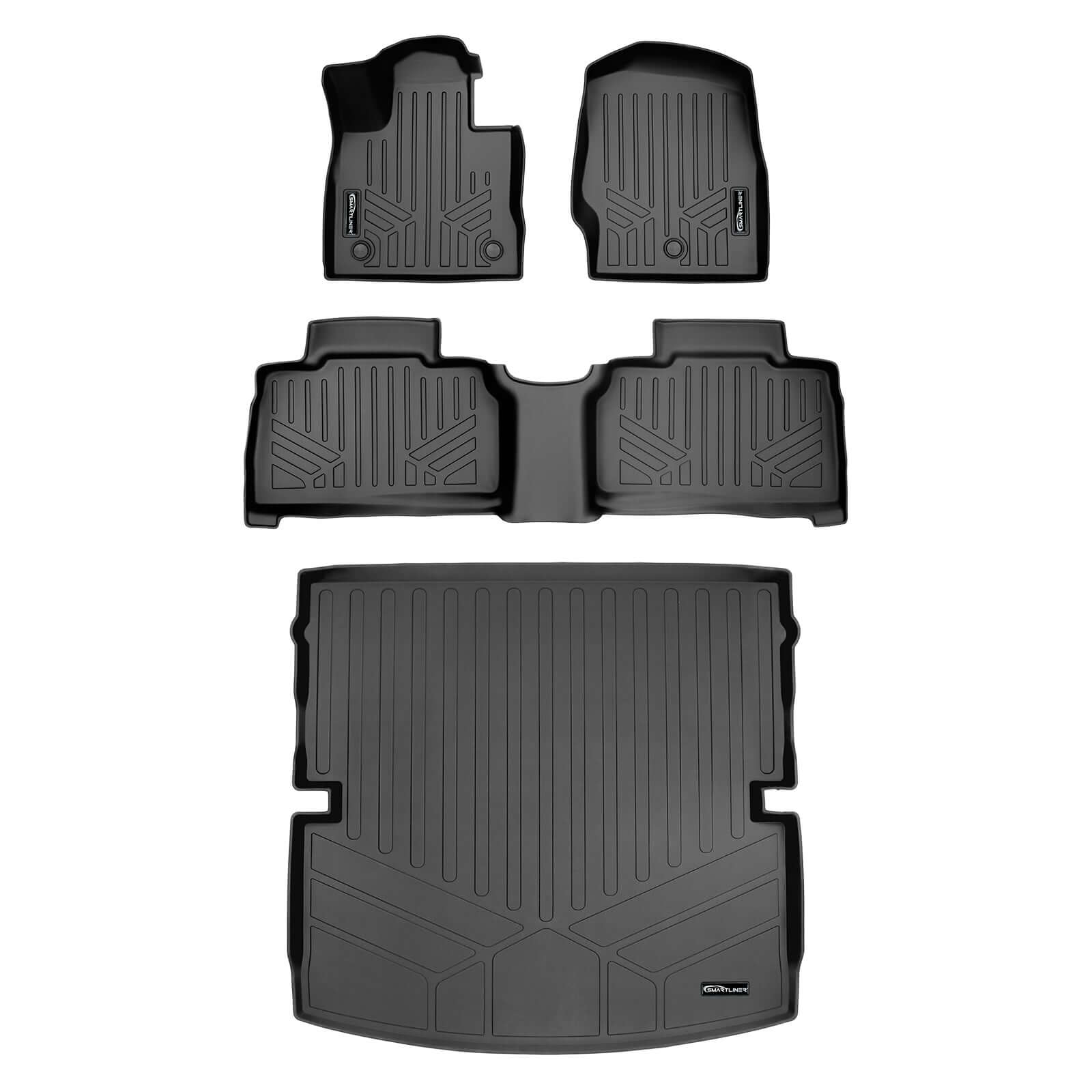 SMARTLINER Floor Liners for 2020-2025 Ford Explorer 7 Passenger