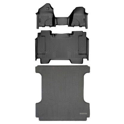 SmartCoverage™ Floor Liners For 2019 - 2024 Ram 1500 Crew Cab Vinyl (1st Row Bench)
