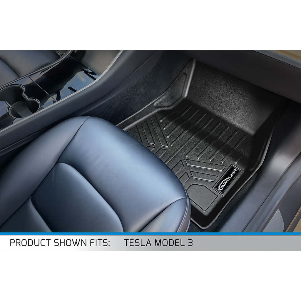SMARTLINER Floor Liners for 2024-2026 Tesla Model 3