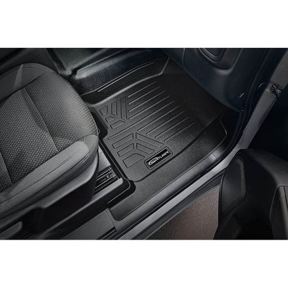 SMARTLINER Floor Liners for 2020-2026 Chevy Silverado 2500 HD | 3500 HD (Crew Cab|Vinyl|(1st Row Bucket)|(No OTH)|[No 2nd Row Storage]