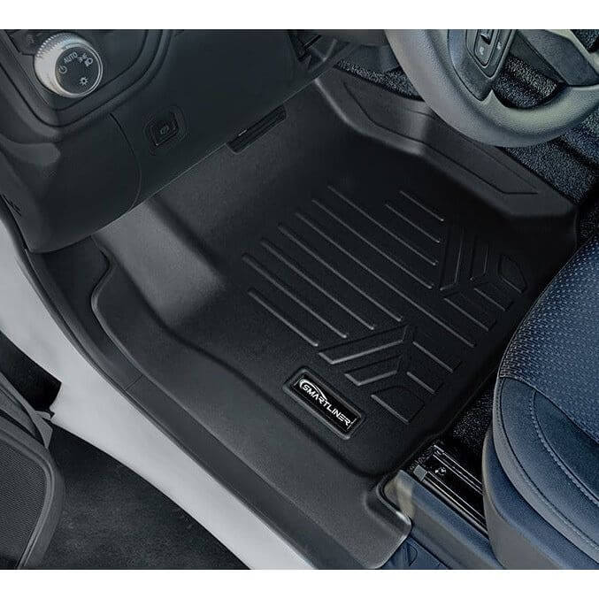 SMARTLINER Custom Fit Floor Liners For 2019-2026 GMC Sierra 1500 Regular Cab (Without 1st Row Hump Coverage)
