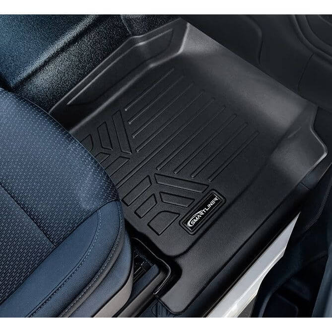 SMARTLINER Custom Fit Floor Liners For 2019-2026 Chevrolet Silverado/GMC Sierra 1500 Regular Cab (Without 1st Row Hump Coverage)