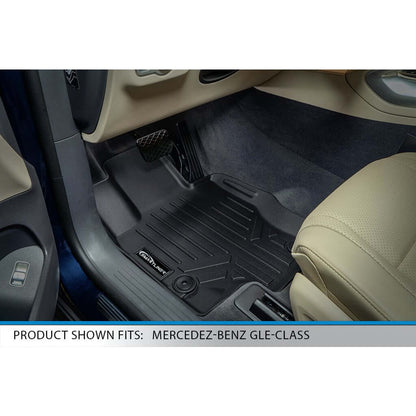 SMARTLINER Floor Liners for 2020-2024 Mercedes-Benz GLS-Class 7 Passenger (2nd Row Bench)