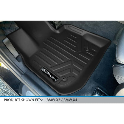 SMARTLINER Floor Liners for 2018-2024 BMW X3/ BMW X4 2019-2024