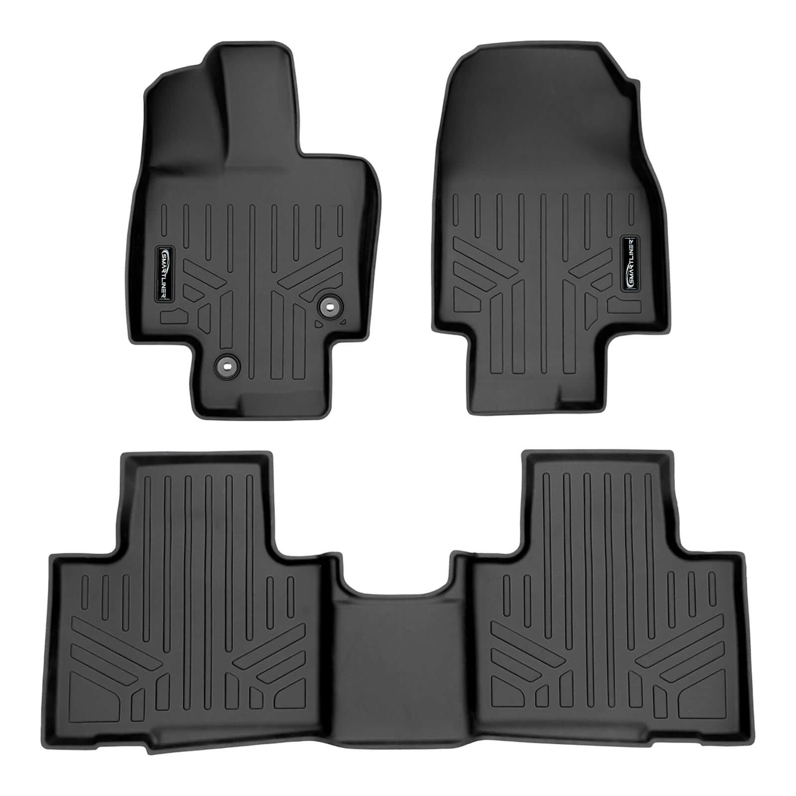 SMARTLINER Floor Liners for 2020-2026 Toyota Highlander (Fits models without Subwoofer)