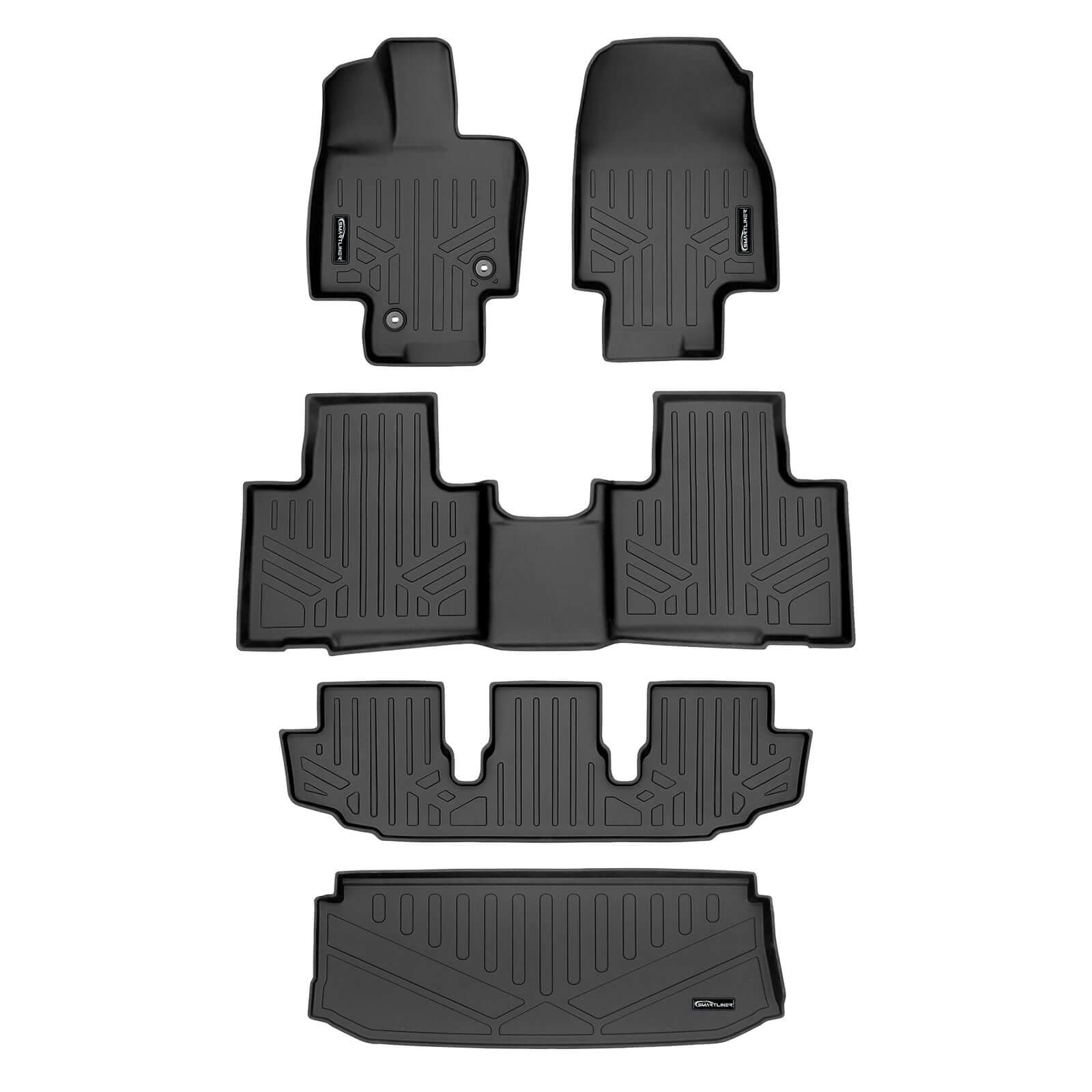 SMARTLINER Floor Liners for 2020-2026 Toyota Highlander (with Subwoofer)
