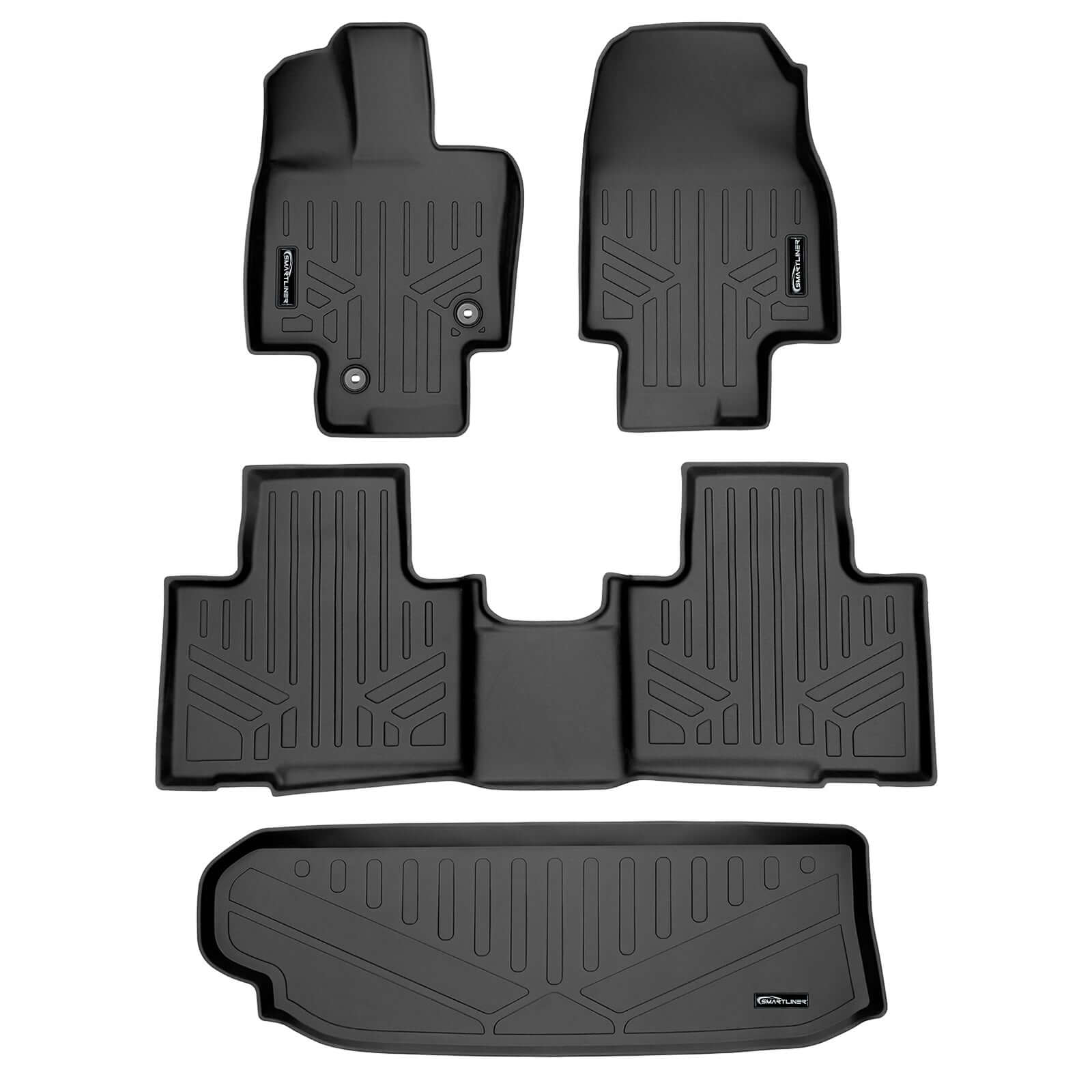 SMARTLINER Floor Liners for 2020-2026 Toyota Highlander (Fits models without Subwoofer)