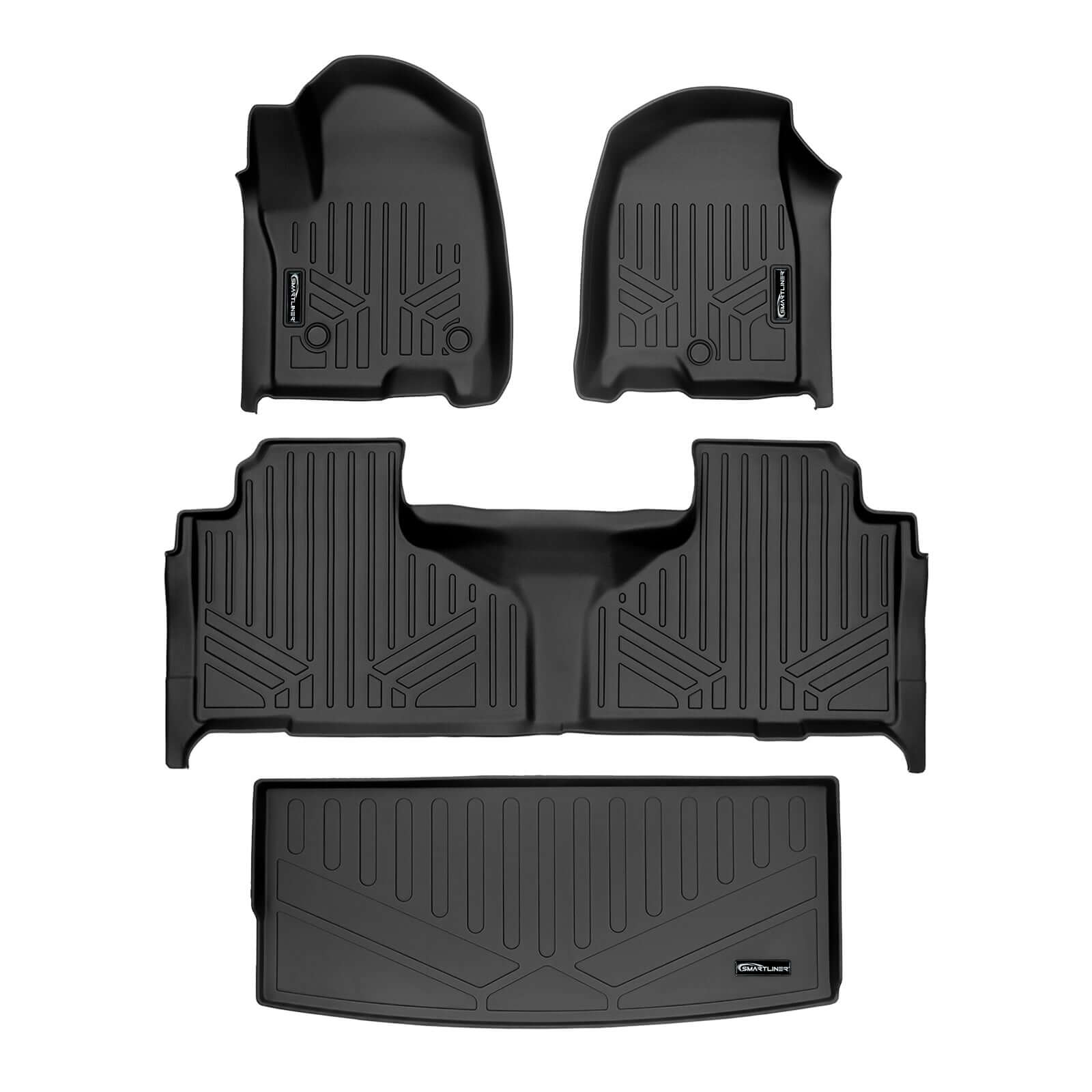 SMARTLINER Floor Liners for 2021-2025 Cadillac Escalade (2nd Row Bench)