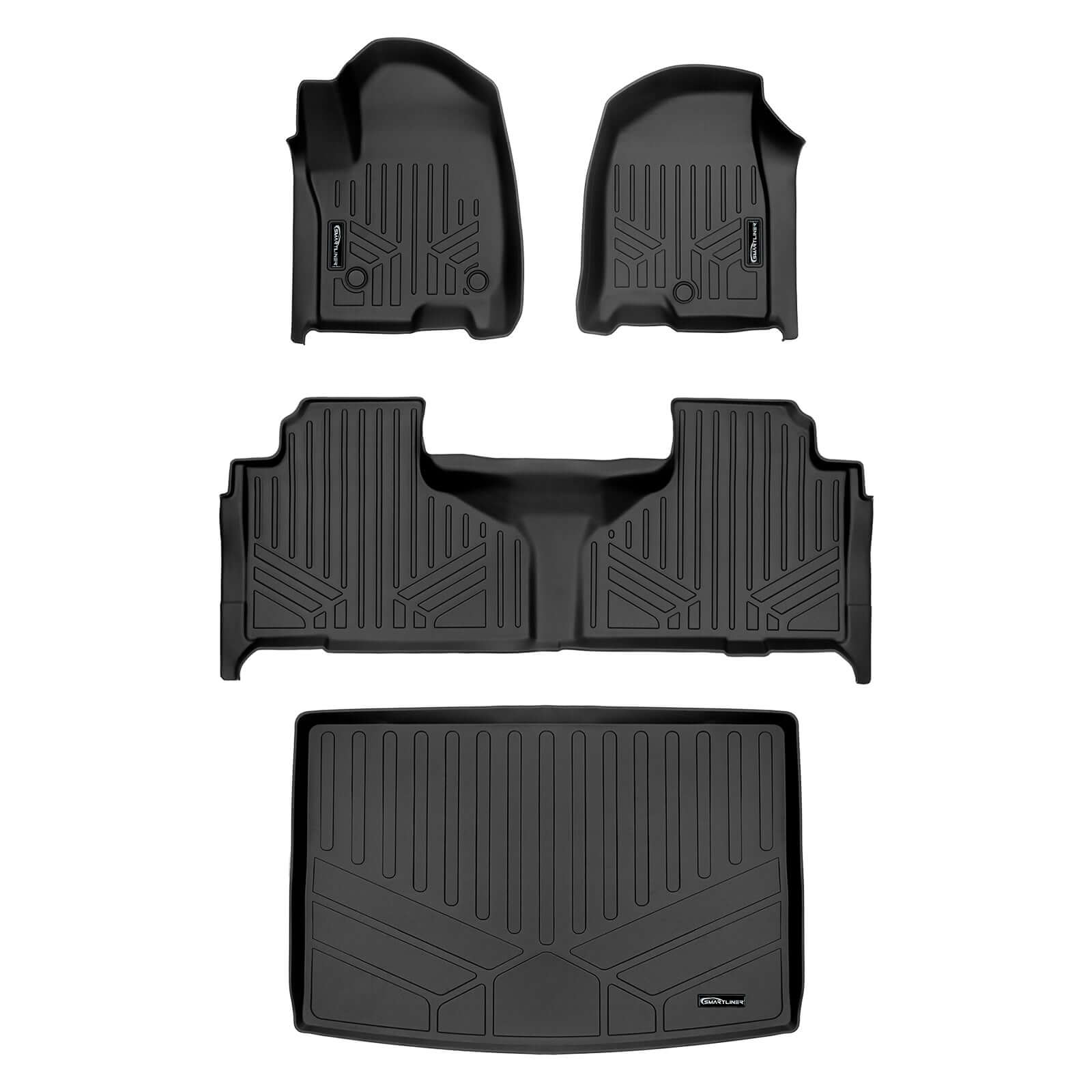 SMARTLINER Floor Liners for 2021-2026 Cadillac Escalade ESV (2nd Row Bench)