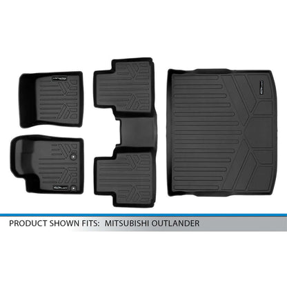 SMARTLINER Custom Fit Floor Liners For 2022 - 2026 Mitsubishi Outlander