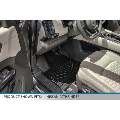 SMARTLINER Floor Liners for 2022-2026 Nissan Pathfinder (7 Passenger)