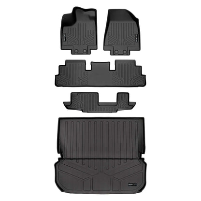 SMARTLINER Floor Liners for 2022-2026 Infiniti QX60 (7 Passenger)