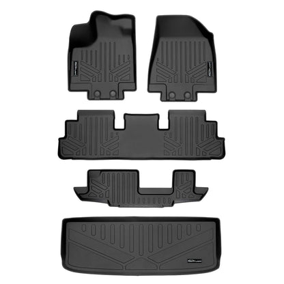 SMARTLINER Floor Liners for 2022-2026 Nissan Pathfinder (8 Passenger)