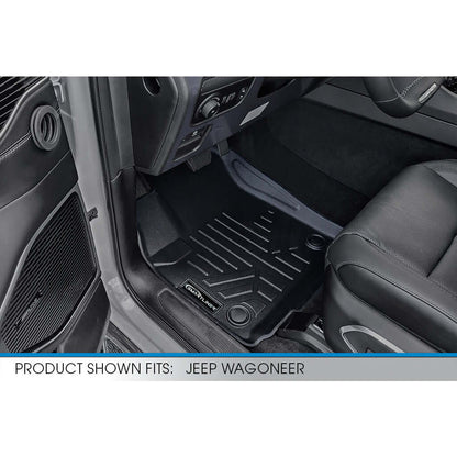 SMARTLINER Floor Liners for 2022-2025 Jeep Wagoneer (8 Passenger Model)