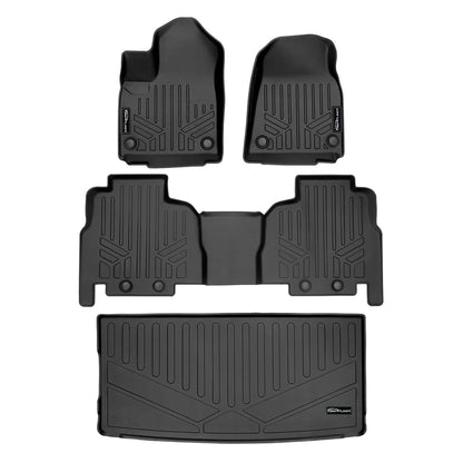 SMARTLINER Floor Liners for 2022-2025 Jeep Grand Wagoneer (8 Passenger Model)