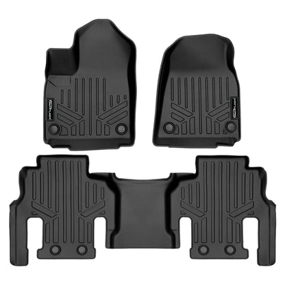 SMARTLINER Floor Liners for 2023-2025 Jeep Grand Wagoneer L (7 Passenger Model)