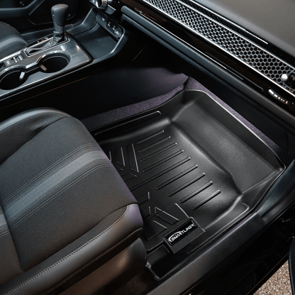 SMARTLINER Floor Liners for 2022-2026 Honda Civic Hatchback with 2nd Row USB Ports and Subwoofer in the Cargo Area