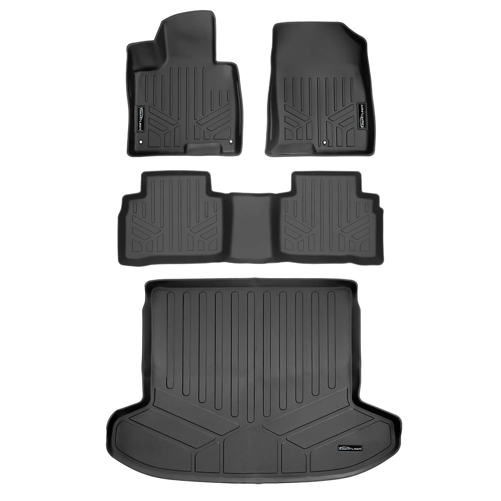SMARTLINER Floor Liners for 2023-2025 Kia Sportage (With Subwoofer in Cargo Area)