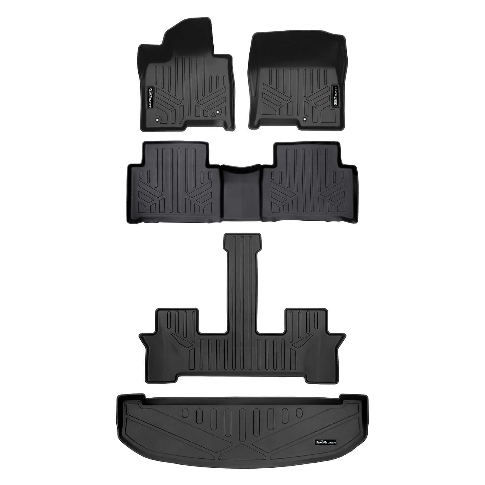 SMARTLINER Custom Fit Floor Liners For 2021-2026 Kia Sorento Hybrid