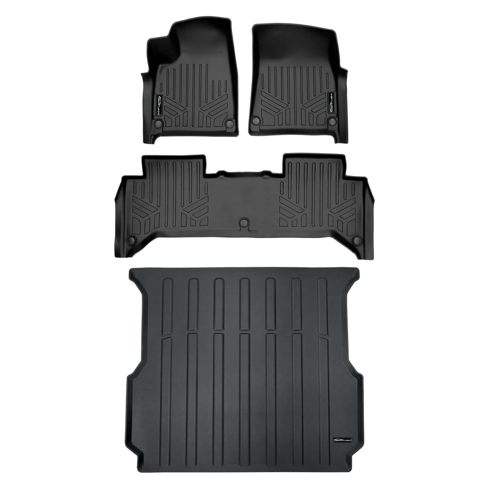 SMARTLINER Floor Liners for 2022-2024 Rivian R1T