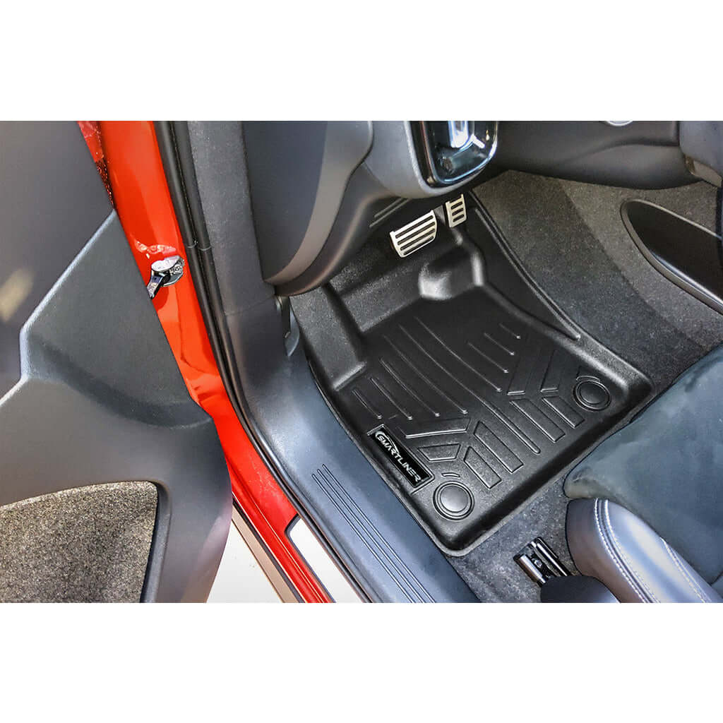 SMARTLINER Custom Fit Floor Liners For 2021-2024 Volvo XC40 Recharge|EX40 2025-2026