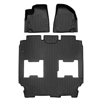 Smart Trim™ Floor Liners For 2021-2026 Chrysler Pacifica Limited Hybrid