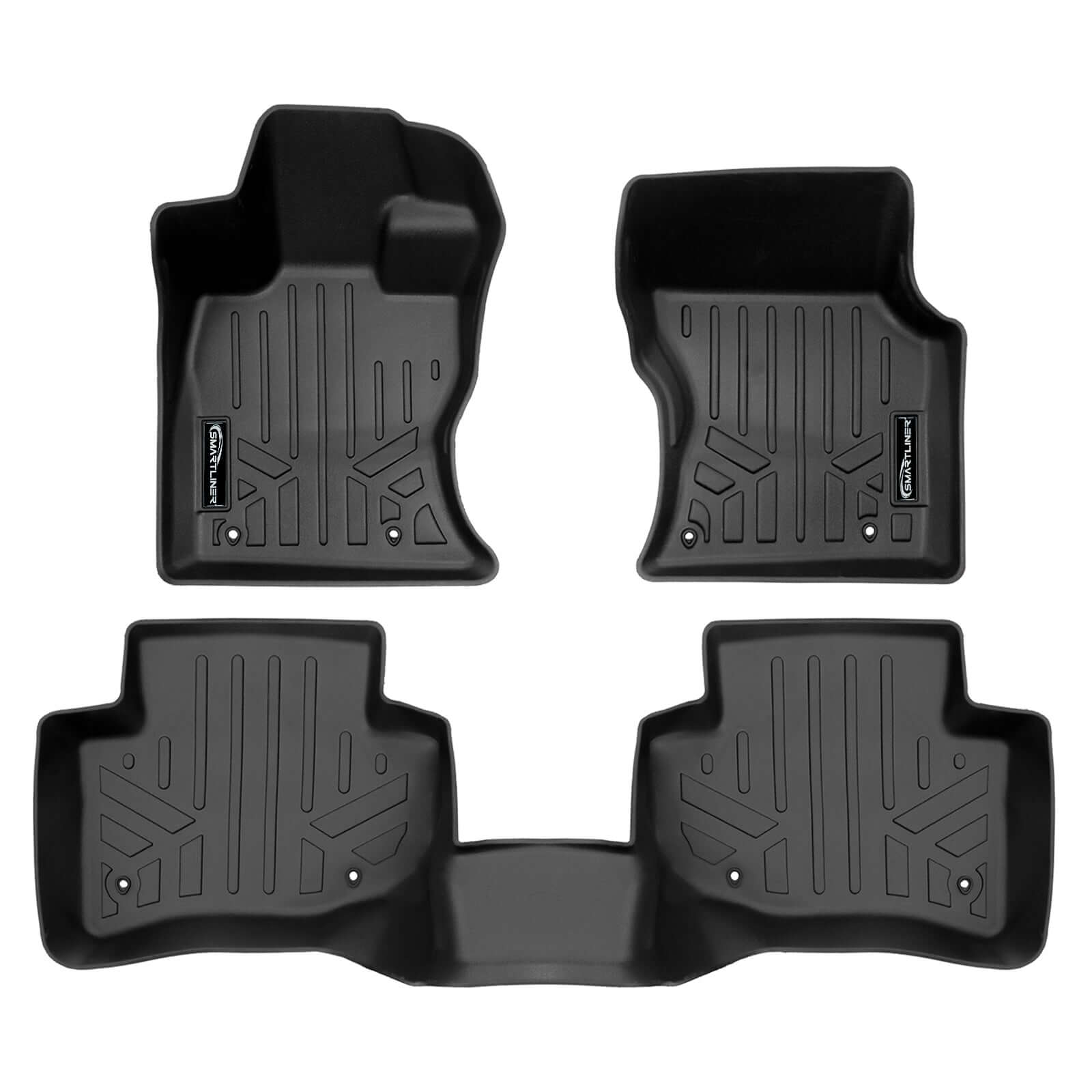 SMARTLINER Floor Liners for 2021-2025 Land Rover/Range Rover Velar with Full Size Spare Tire