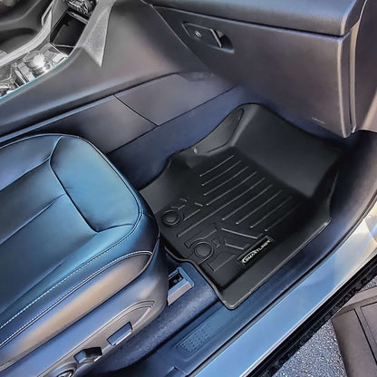 SMARTLINER Floor Liners for 2021-2026 Jeep Grand Cherokee L (2nd Row Bucket) with in between Coverage