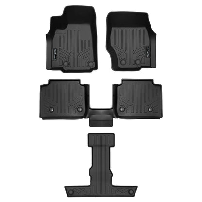 SMARTLINER Floor Liners for 2021-2026 Jeep Grand Cherokee L (2nd Row Bucket) With Center Console