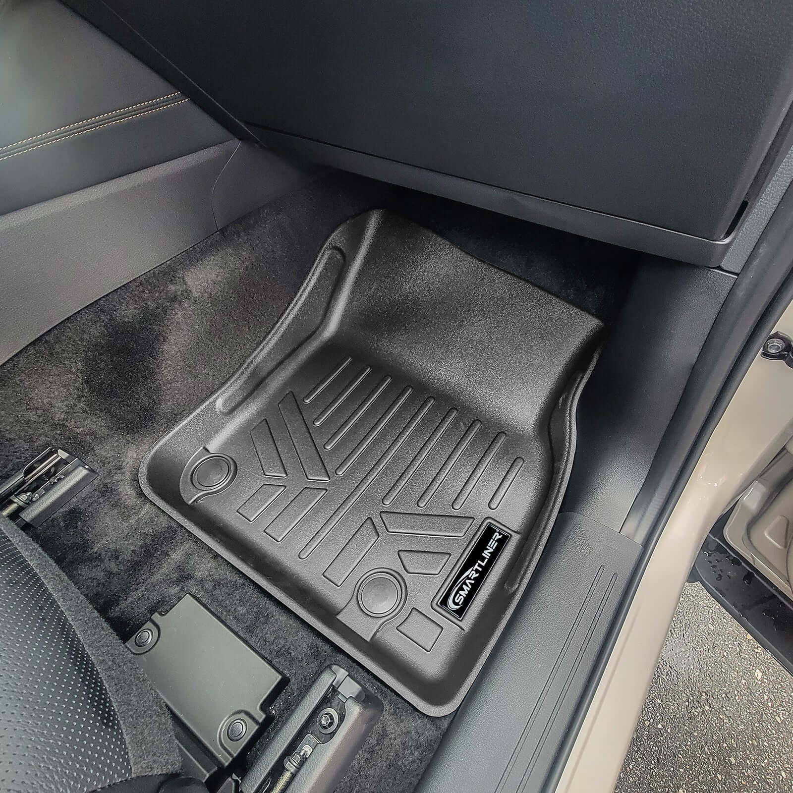 SMARTLINER Floor Liners for 2024-2026 Mazda CX-90 Plug-In Hybrid (Only Fits 2nd Row Bucket Seats With Center Console)