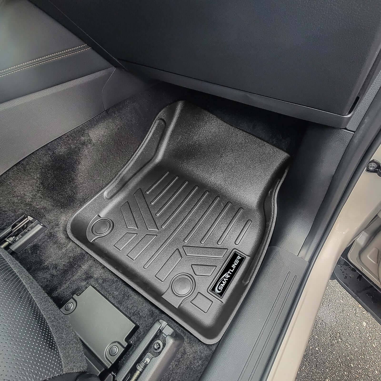 SMARTLINER Floor Liners for 2024-2026 Mazda CX-90 Plug-In Hybrid (Only Fits 2nd Row Bucket Seats With No Center Console)