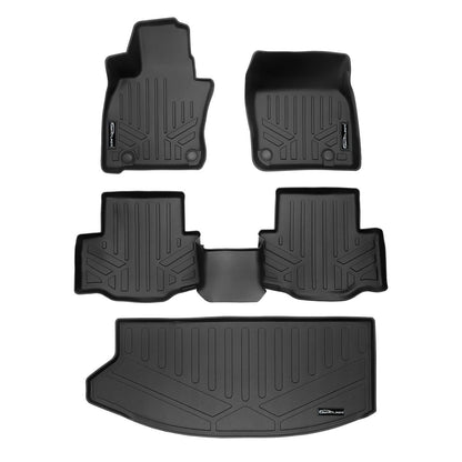 SMARTLINER Floor Liners for 2024-2026 Mazda CX-90 Plug-In Hybrid (Only Fits 2nd Row Bench)