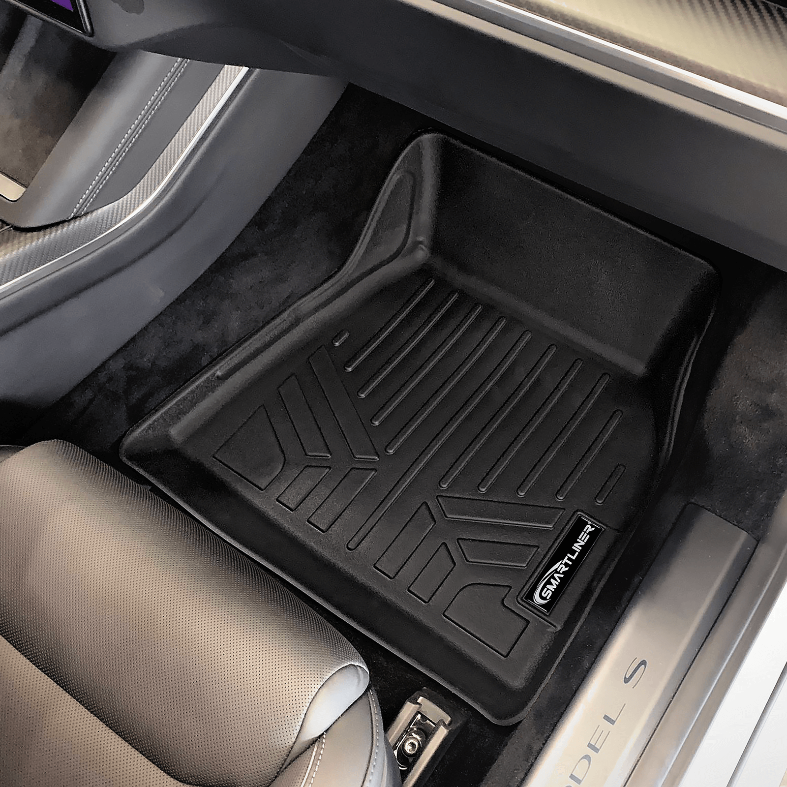 SMARTLINER Custom Fit Floor Liners For 2021-2026 Tesla Model S