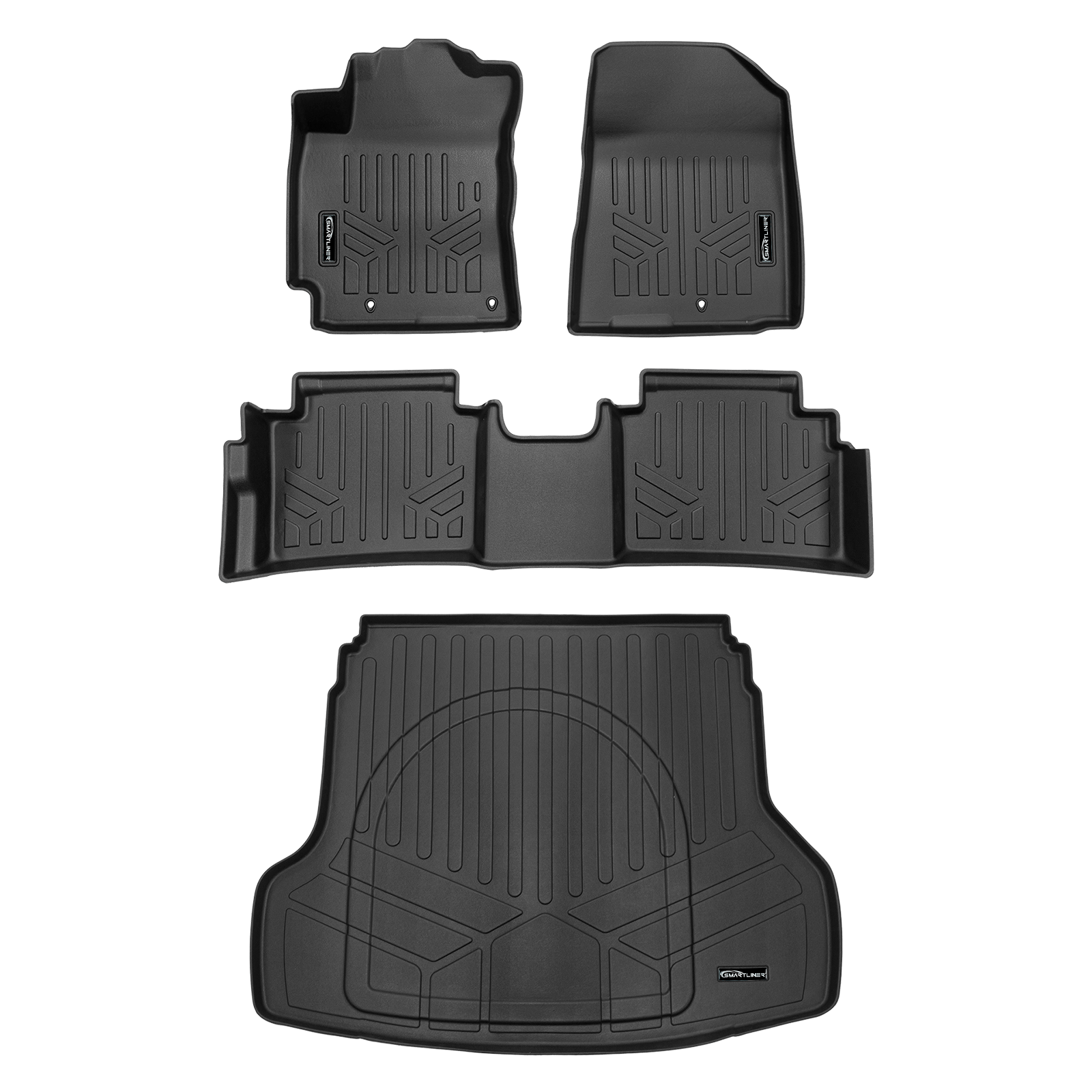 SMARTLINER Floor Liners for 2019-2024 Kia Forte
