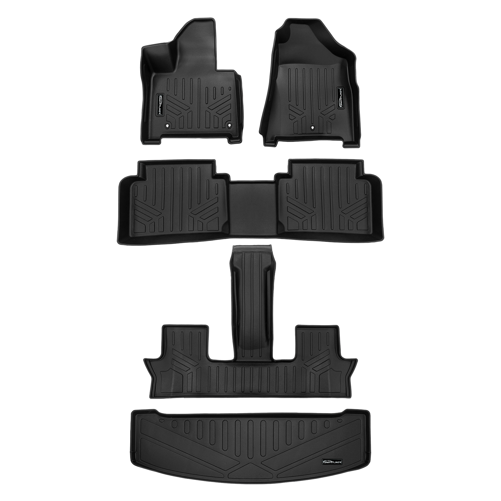 SMARTLINER Floor Liners for 2024 - 2026 Hyundai Santa Fe