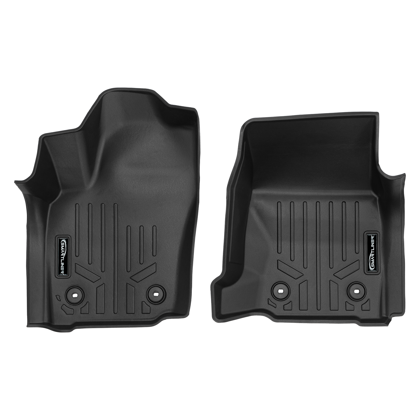 SMARTLINER Floor Liners for 2024-2026 Toyota Tacoma Double Cab (Only Fits[2nd Row Storage]