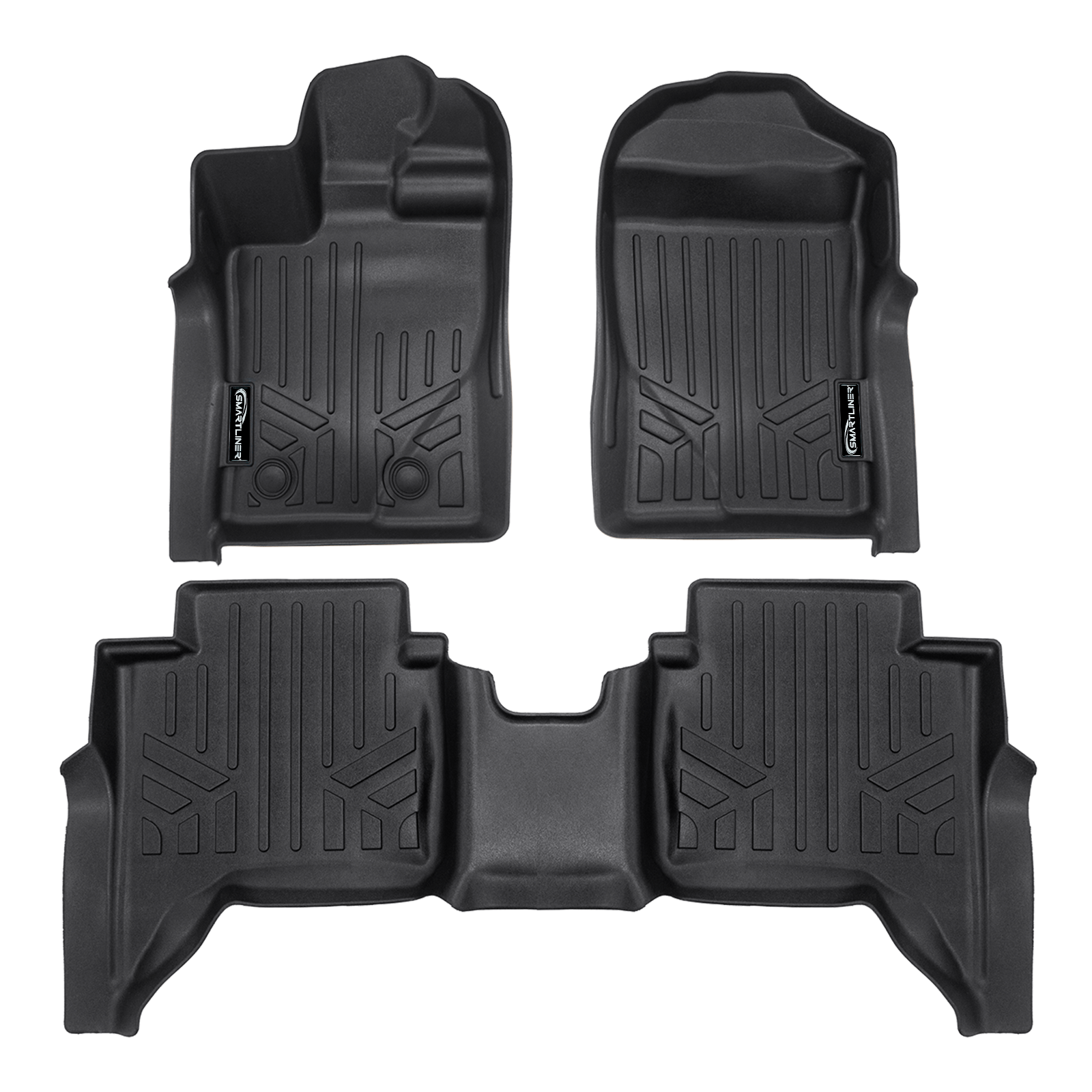 SMARTLINER Floor Liners for 2024 - 2026 Ford Ranger Super Crew Cab